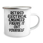 Empowering Electrical Engineers 'Figure It Out Yourself' Camping Mug, Gifts from Family to Men, Perfect Graduation Unique Gifts - Image 2
